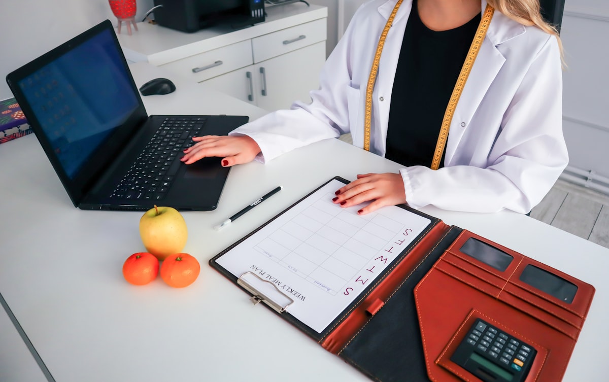 Healthy nutrition consultation